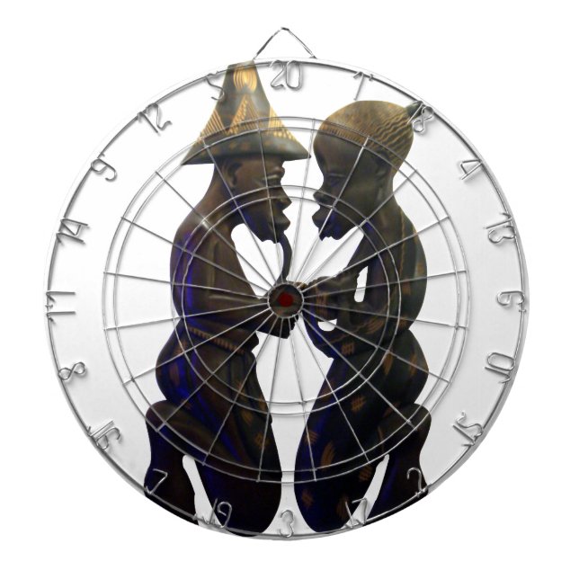 Cible De Fléchettes Hakuna Matata S'amuser Old School est le meilleur (Devant)