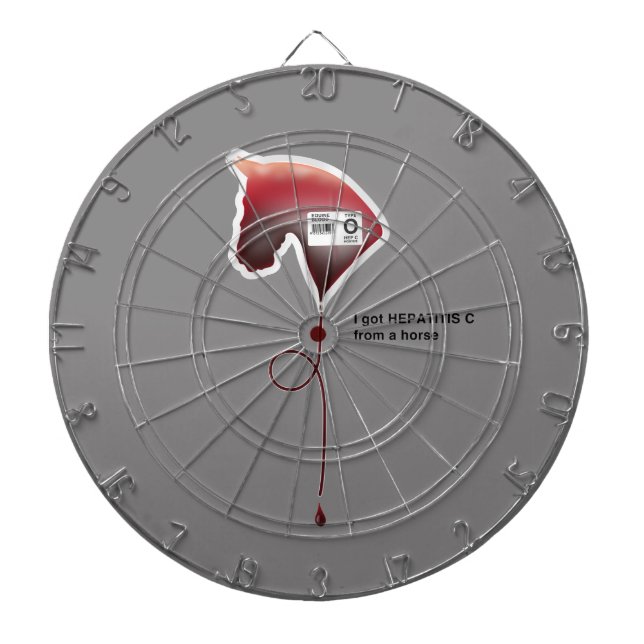 Cible De Fléchettes Hépatite C (Devant)