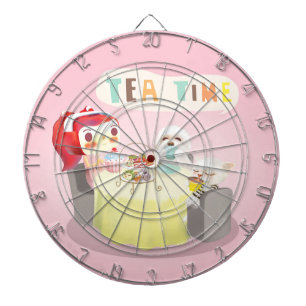 Cible De Fléchettes Heure du thé