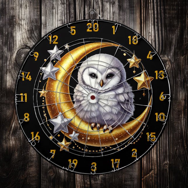 Cible De Fléchettes Hoo's Your Dart Champion ? (Créateur téléchargé)