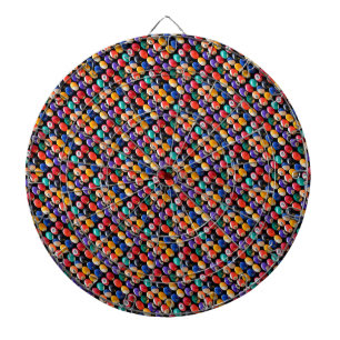Cible De Fléchettes Huit-Ball Les Couleurs, Dartboard Avec Des fléchet