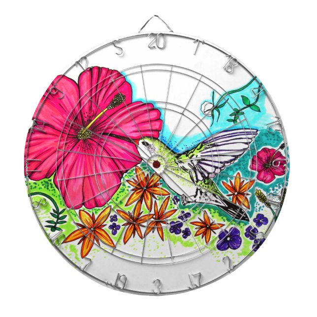 Cible De Fléchettes Humming Bird (Devant)