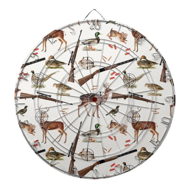 Cible De Fléchettes Hunting Wildlife Outdoorsman Pattern (Devant)