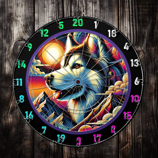 Cible De Fléchettes Husky Horizon Salle De Jeu Essentiel (Créateur téléchargé)