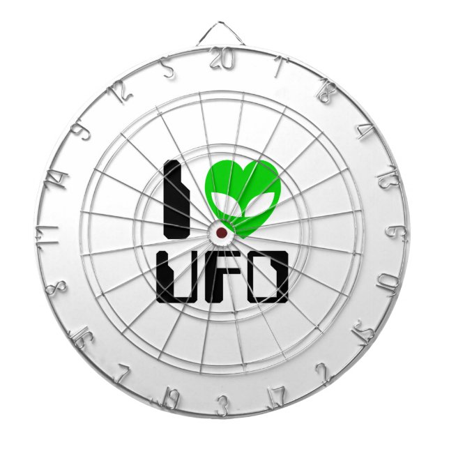 Cible De Fléchettes I Alien Heart UFO (Devant)