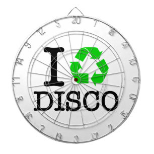 Cible De Fléchettes I Recycle Disco