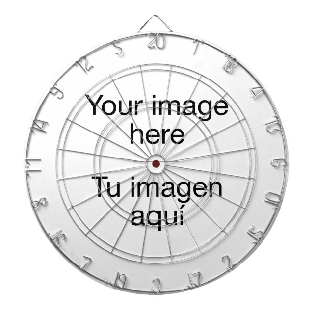 Cible De Fléchettes Il conçoit ton réveil de dards personnalisé avec (Devant)