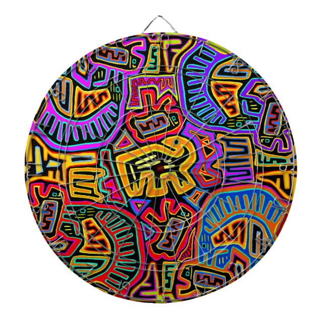 Cible De Fléchettes Île Mola Collage (Devant)