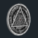 Cible De Fléchettes Illumination<br><div class="desc">logo artistique d'esprits</div>