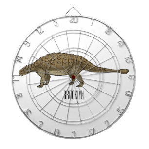 Cible De Fléchettes Illustration d'Ankylosaurus