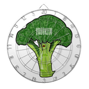 Cible De Fléchettes Illustration de Broccoli