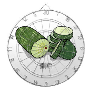 Cible De Fléchettes Illustration de combre