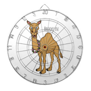 Cible De Fléchettes Illustration de dromadaire