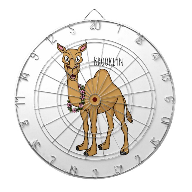 Cible De Fléchettes Illustration de dromadaire (Devant)