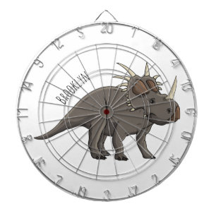 Cible De Fléchettes Illustration de Styracosaurus