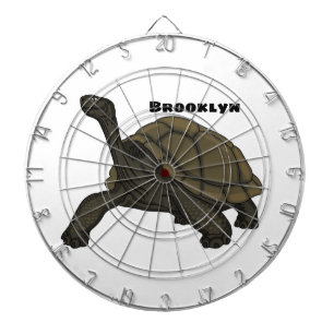 Cible De Fléchettes Illustration de tortue terrestre des Galapagos