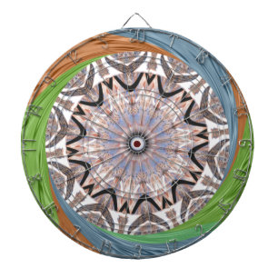 Cible De Fléchettes Impression d'art Tourbillon Africain