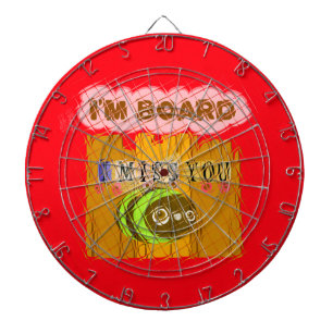 Cible De Fléchettes Impression Quirky Bee Art