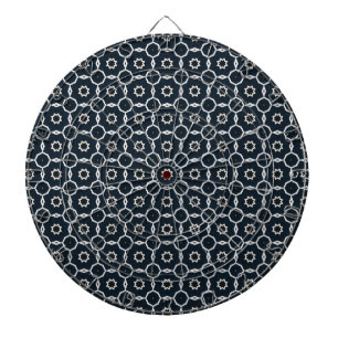 Cible De Fléchettes Imprimé géométrique