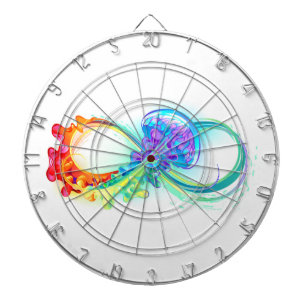 Cible De Fléchettes Infinity avec Rainbow Jellyfish