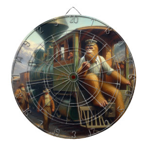 Cible De Fléchettes Ingénieur de train Bigfoot