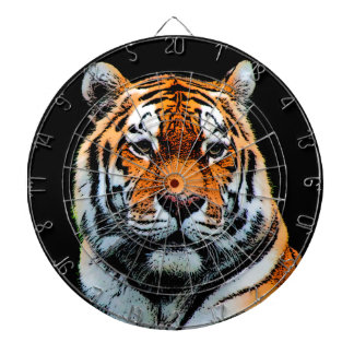 Cible De Fléchettes Inspiration des yeux de tigre