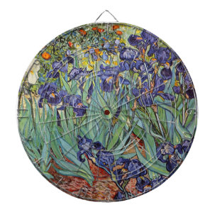 Cible De Fléchettes Iris de Van Gogh Peinture Impressionniste