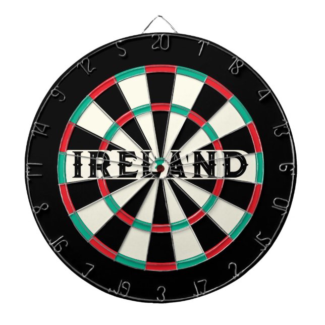 Cible De Fléchettes IRLANDE Design Classique Ancien Irlandais (Devant)