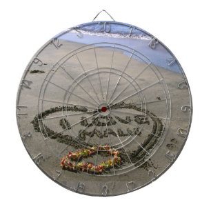 Cible De Fléchettes J'aime Maui