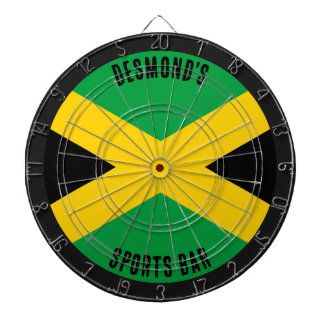 Cible De Fléchettes Jamaican Flag