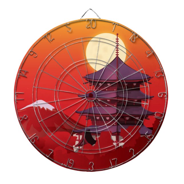 Cible De Fléchettes Japon (Devant)