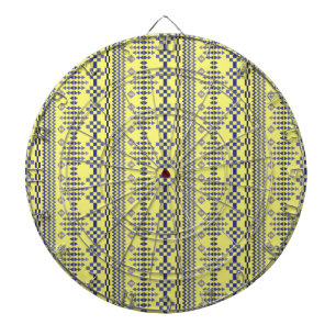 Cible De Fléchettes jaune