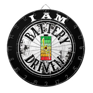 Cible De Fléchettes Je suis une carte de démarrage alimentée par batte