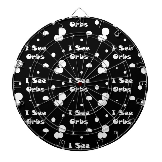 Cible De Fléchettes Je vois Orbes-tableau (Devant)