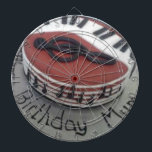 Cible De Fléchettes Joyeux gâteau de maman d'anniversaire<br><div class="desc">Joyeux gâteau de maman d'anniversaire</div>