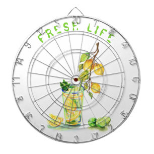 Cible De Fléchettes Jus de citron frais Cool Boire Lemonade Summer Par