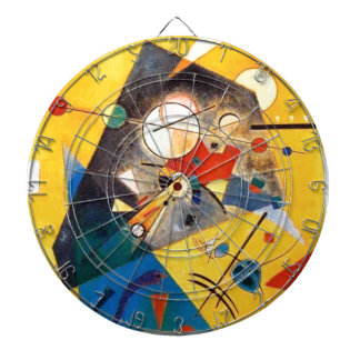Cible De Fléchettes Kandinsky Harmonie calme Art Abstrait
