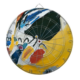 Cible De Fléchettes Kandinsky Impression III Concert Peinture Abstrait