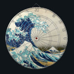 Cible De Fléchettes Katsushika Hokusai - La Grande vague au large de K<br><div class="desc">La Grande vague au large de Kanagawa / La vague - Katsushika Hokusai, 1829-1833</div>