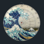 Cible De Fléchettes Katsushika Hokusai - La Grande vague au large de K<br><div class="desc">La Grande vague au large de Kanagawa / La vague - Katsushika Hokusai,  1829-1833</div>