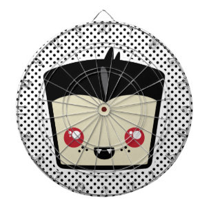 Cible de flechettes Kawaii Dracula