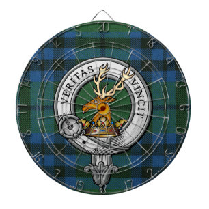 Cible De Fléchettes Keith Crest et Tartan