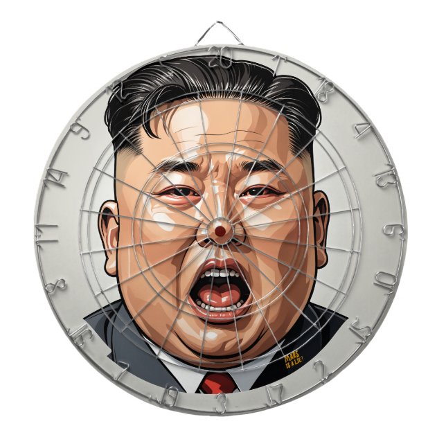 Cible De Fléchettes Kim Jong-Un Dartboard – Redart-ed (Devant)
