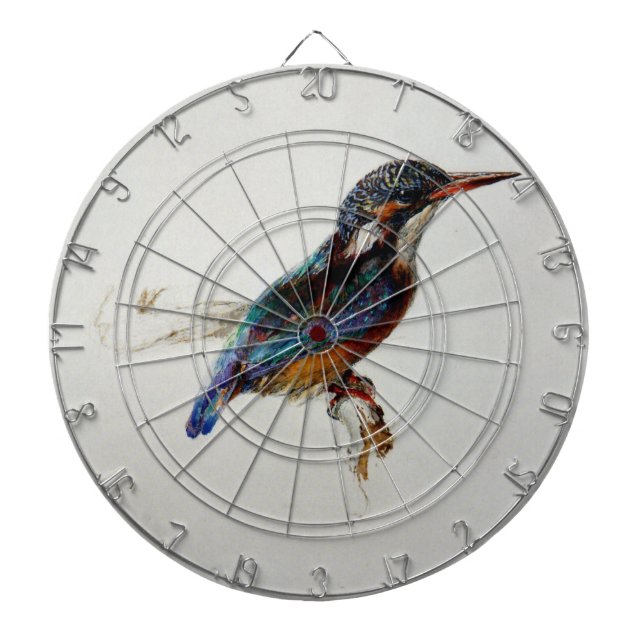 Cible De Fléchettes Kingfisher (par John Ruskin) (Devant)
