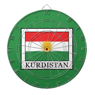 Cible De Fléchettes Kurdistan