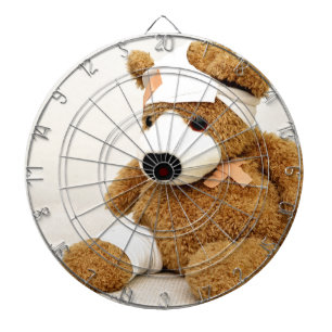 Cible De Fléchettes la coutume animale d'ours de nounours