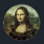 Cible De Fléchettes La Joconde de Léonard de Vinci, Art de la Renaissa<br><div class="desc">La Joconde (aussi connue sous le nom de La Gioconda ou Portrait de Lisa Gherardini, femme de Francesco del Giocondo) (vers 1503-1506) par l'artiste Léonard de Vinci (1452-1519). La Joconde est largement reconnue et considérée comme la peinture la plus célèbre au monde. Un portrait d'art fin de l'ère Renaissance représentant...</div>
