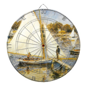 Cible De Fléchettes La Seine à Argenteuil Auguste Renoir