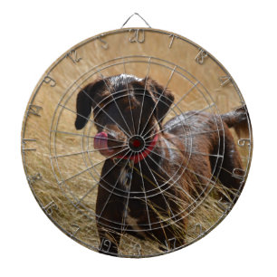 Cible De Fléchettes Labrador Retriever Chocolat Marron