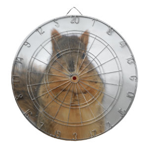 Cible De Fléchettes L'amour des écureuils